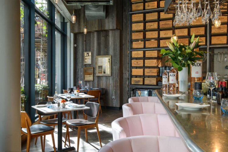 Lunch on Marylebone Lane